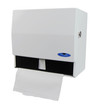 Frost 101-1 - Universal Roll and Single Fold Paper Towel Dispenser With Lock (White)