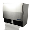 Frost 103 - Universal Roll and Single Fold Paper Towel Dispenser With Lock (Stainless Steel)Side