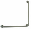 Frost 1003-SP30X30 Stainless Steel 30"x30" Grab Bar with a 1.25-inch diameter, offering secure and stylish support suitable for enhancing safety in any modern bathroom design.
