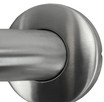 Frost 1003-SP30X30 Stainless Steel 30"x30" Grab Bar with a 1.25-inch diameter, offering secure and stylish support suitable for enhancing safety in any modern bathroom design.