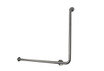 Frost 1003-SP40X30L Stainless Steel 40"x30" Grab Bar for Left-Hand use, with a 1.25-inch diameter, offers a secure, stylish addition to enhance accessibility and safety in any bathroom.