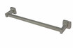 The Frost 1140-S Stainless Steel Towel Bar 18" showcases a minimalist and sturdy design, perfect for modern bathrooms in need of reliable towel hanging solutions.