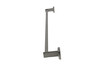 A 36-inch Frost 1143-S Stainless Steel Towel Bar, showcasing a modern design and substantial length for optimal towel hanging in any sophisticated bathroom setting.