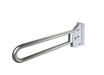 Frost 1055-S Swing Up Grab Bar in stainless steel, providing a strong, stylish, and convenient solution for bathroom safety and accessibility.