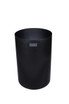 A green and grey heavy-duty Frost 2020-Green Outdoor Waste Receptacle, offering a reliable and visually pleasing solution for public waste management.