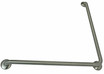 Frost 1003-NP36X36 Stainless Steel 36"x36" Grab Bar with a 1.5-inch diameter, providing a strong, stylish solution for bathroom safety and support.