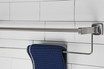 The Frost 1127-S Stainless Steel Towel Shelf, featuring a multi-bar design for ample towel storage with a minimalist and modern appeal.