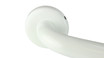 Frost 1003-W30X30 White 30"x30" Grab Bar with a 1.25-inch diameter, offering a clean, modern look while ensuring safety and support in bathroom environments.