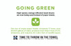 Wall Placard - "Going Green" - XL-676W