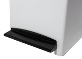 The Frost 305 foot-operated waste receptacle in white, featuring a no-touch design for superior hygiene and waste management.