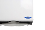 Wall-mounted Frost 105 multifold paper towel dispenser in white Top