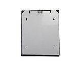 Wall-mounted Frost 105 multifold paper towel dispenser in Stainless Steel, Back