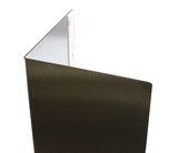 Frost 1117 Stainless Steel Corner Guard, offering robust protection for wall corners in a sleek design that maintains the aesthetic of the space.