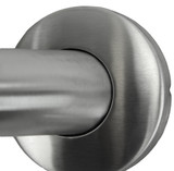 Frost 1003-SP40X30R Stainless Steel 40"x30" Grab Bar for Right-Hand use, with a 1.25-inch diameter, offering reliable support and a contemporary aesthetic for bathroom safety.