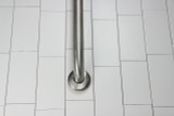 Frost 1001-SP18 Stainless Steel 18-inch Grab Bar with a 1.25-inch diameter, combining sleek design with reliable support for enhanced safety.