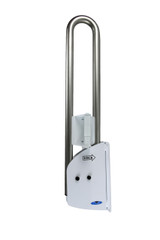 Frost 1055-FTS - Swing Up Grab Bar Stainless Steel With Toilet Tissue Dispenser (Stainless Steel)
