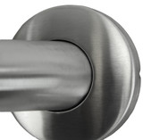 Frost 1001-NP18 Stainless Steel 18-inch Grab Bar with a 1.5-inch diameter for enhanced bathroom safety and support, featuring a sleek stainless steel finish.