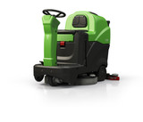 IPC CT80BT60 floor scrubber - powerful cleaning machine for commercial and industrial use.