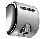 The Chrome-Plated Eco Xlerator Hand Dryer (XL-C-ECO) combines advanced technology and elegant design while prioritizing sustainability. Crafted with a sleek chrome finish, this hand dryer offers high-performance drying without heat technology, energy-efficient operation, hygienic touch-free design, durability, quick installation, and a sleek, compact design