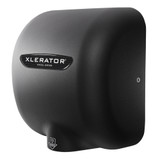 The Textured Graphite Epoxy Paint Xlerator Hand Dryer (XL-GR), featuring a distinctive textured graphite epoxy finish, designed for commercial and public restrooms. This high-performance hand dryer offers efficient drying technology, hygienic touch-free operation, durable construction, energy-efficient performance, easy installation, and versatile application.
