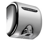 A stylish Chrome-Plated Xlerator Hand Dryer (XL-C) designed for restroom settings. Crafted with a sleek chrome finish, this high-performance hand dryer offers efficient drying, energy-efficient operation, hygienic touch-free design, and sturdy construction. Its compact design and easy installation make it suitable for various restroom layouts
