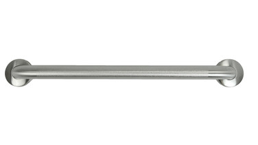 Frost 1001-NP36 Stainless Steel 36-inch Grab Bar with a 1.5-inch diameter, offering dependable support and a clean, modern aesthetic for accessible bathroom designs.