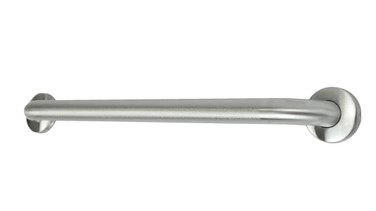 Frost 1001-SP36 Stainless Steel 36-inch Grab Bar with a 1.25-inch diameter, offering steadfast support and contemporary style for improved bathroom safety and functionality.