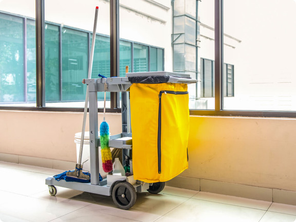 Can you use an automatic floor scrubber on concrete?