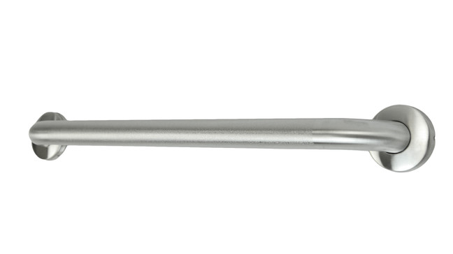 Frost 1001-SP42 Stainless Steel 42-inch Grab Bar with a 1.25-inch diameter, delivering dependable support with a sleek design to enhance the safety and elegance of any bathroom space.