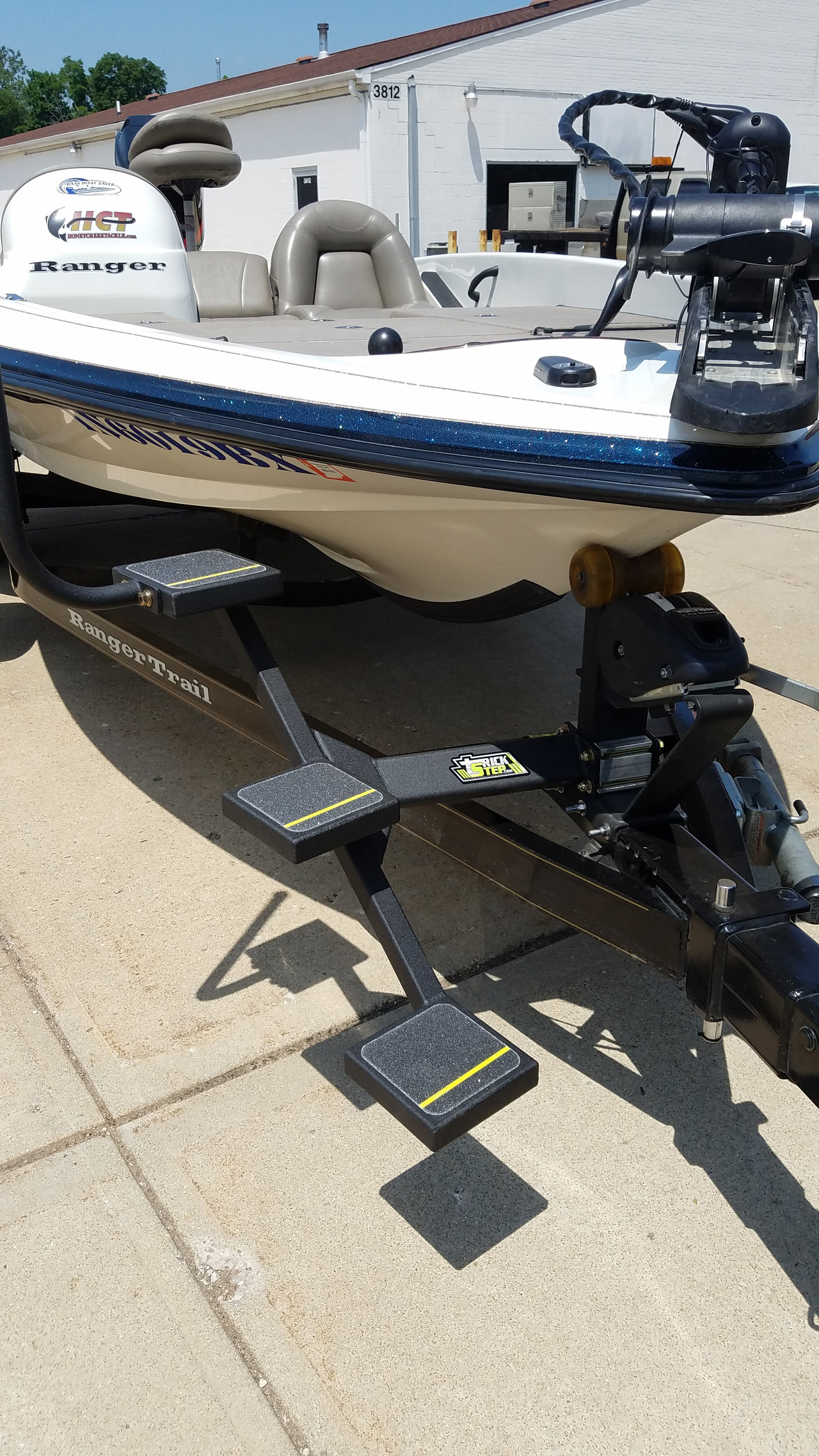 2003 Ranger 185VS_Ranger Trail Trick Step Marine Trailer Steps