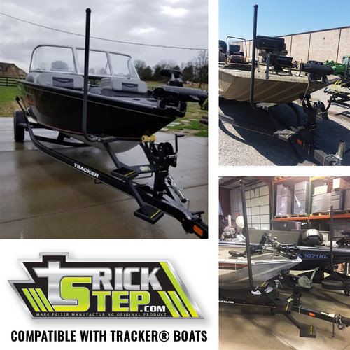 2018 Express Back Track Trailer - Trick Step Marine Trailer Steps