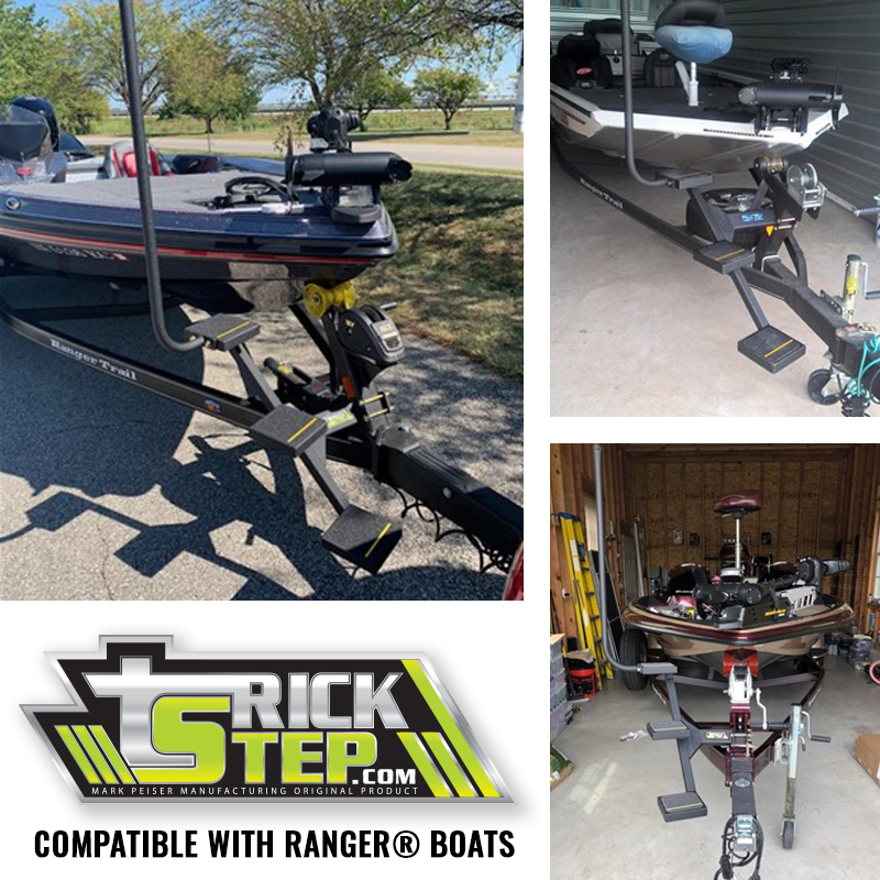 Boat Steps for 2022 Ranger - Trick Step Marine Trailer Steps