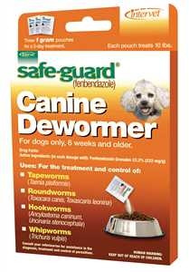 Does Safeguard Kill Tapeworms In Dogs