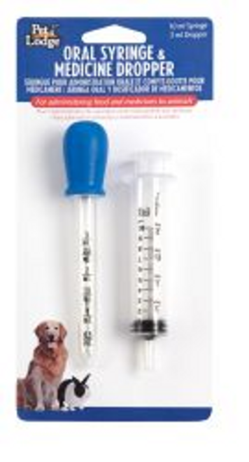Oral Syringe & Medicine Dropper Combo Pack