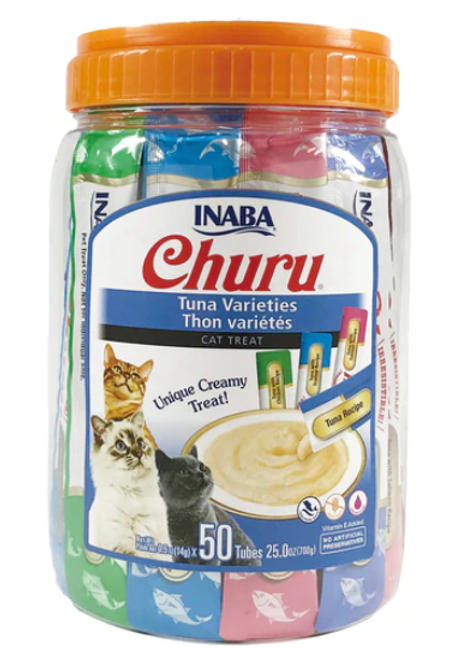 Churu Purée Tuna Varieties 50 Tubes