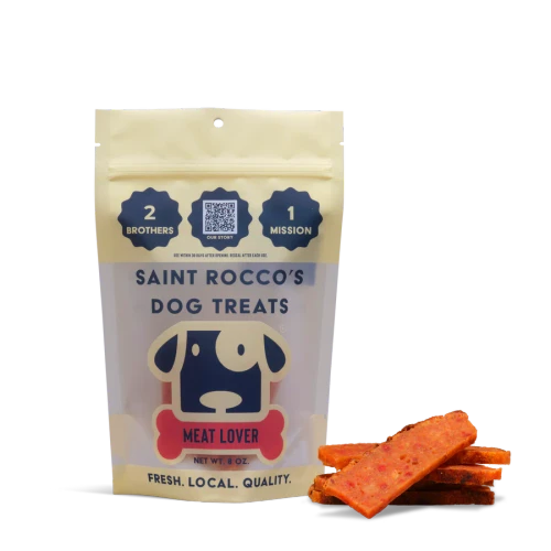 Saint Rocco's Dog Treats Meat Lover 8oz