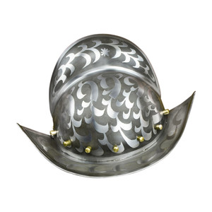 Etched Combed Morion – 18 Gauge Steel – Deepeeka Etched Combed Morion – 18 Gauge Steel – Deepeeka