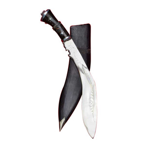 Steel Blade Gurkha Khukuri with Aluminum Fittings – Deepeeka Steel Blade Gurkha Khukuri with Aluminum Fittings – Deepeeka
