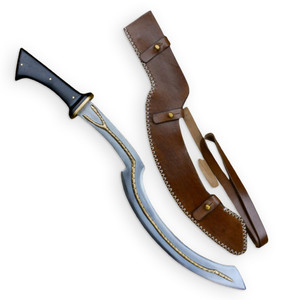 Full Tang Egyptian Black Khopesh – Deepeeka Full Tang Egyptian Black Khopesh – Deepeeka