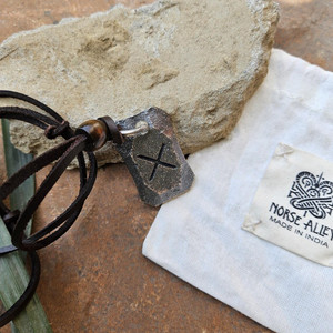 Viking Rune Pendant Gebu | Gift Rune Necklace | Norse Exchange Talisman | Viking Jewelry | Nordic Symbol Viking Rune Pendant Gebu | Gift Rune Necklace | Norse Exchange Talisman | Viking Jewelry | Nordic Symbol