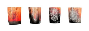 Norse Alley Viking Drinking Horn Shot Glass | Natural Ox Shot Mug | Medieval Viking Horn Cup for Mead, Ale, Beer, Whiskey | Unique Gift for Men Norse Alley Viking Drinking Horn Shot Glass | Natural Ox Shot Mug | Medieval Viking Horn Cup for Mead, Ale, Beer, Whiskey | Unique Gift for Men