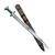 Viking Temple Sword with Green Grip – New Model