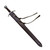 Knightly Arming Sword with adjustable hanging scabbard