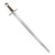 Sir Marshall Knight Sword with Ring Scabbard – Stage Combat Version