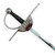 Fluted Cup Hilt Rapier
