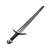Knightly Arming Sword- Stage Combat Version with Scabbard and Integrated Sword Belt