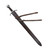 Knightly Arming Sword with adjustable hanging scabbard – Stage Combat Version
