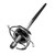 17th Century Pappenheimer Pierced Shell Guard Rapier