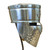 Templar Pot Helm with Faceplate – 18 Gauge – Deepeeka