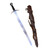 Knightly Arming Sword with Scabbard and Integrated Sword Belt – Deepeeka